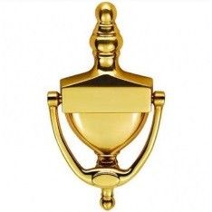 Urn Door Knockers – 200mm – Polished Brass