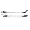 Spoon End Casement Stay (8", 10" OR 12"), Polished Chrome