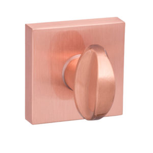 Forme WC Turn and Release on Minimal Square Rose - Urban Satin Copper