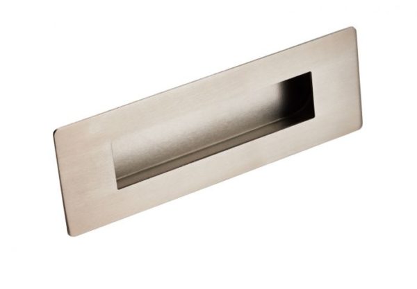 Eurospec FPH1180SSS 180 X 60mm Flush Pull Large Rectangular Satin Stainless Steel