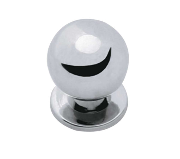 Palla Cupboard Knob (18mm, 22mm OR 25mm), Polished Chrome