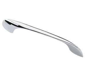 Liscio Cabinet Pull Handle (64mm, 96mm OR 128mm c/c), Polished Chrome
