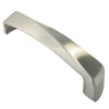 Twist Cabinet Pull Handle (96mm, 128mm OR 160mm c/c), Brushed Nickel