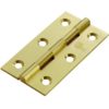 Solid drawn brass hinge traditionally used on cupboards, cabinets and light doors. Comes with a 10 year mechanical guarantee. Suitable for domestic use.