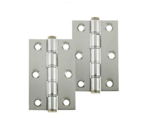 3 Inch Stainless Steel Single Washered Hinges, Polished Or Satin Finish (sold in pairs)