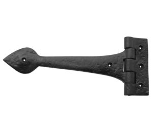 Arrow Head Working Hinges (225mm OR 305mm), Black Antique (sold in pairs)