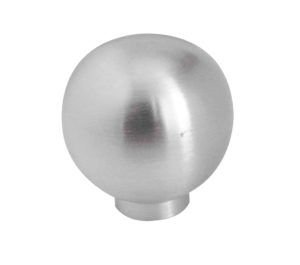 Ball Shaped Cupboard Knob With No Rose (25mm OR 30mm), Polished Stainless Steel