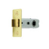 Standard 2.5 Inch OR 3 Inch Tubular Latches (Bolt Through), Electro Brass