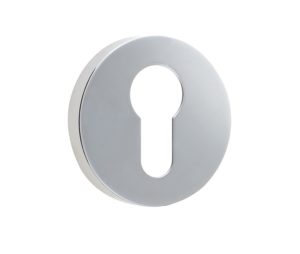 Frelan Hardware Euro Profile Escutcheon (52mm x 5mm OR 52mm x 8mm), Polished Stainless Steel