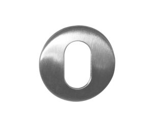 Oval Profile Escutcheon (52mm x 5mm OR 52mm x 8mm), Satin Stainless Steel