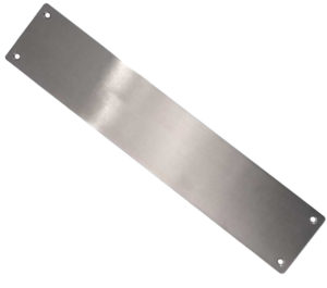 Plain Fingerplate (305mm OR 350mm), Satin Stainless Steel