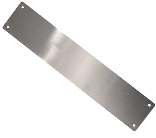 Plain Fingerplate (305mm OR 350mm), Satin Stainless Steel