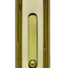 Vertical Door Bolts, Various Lengths, Polished Brass
