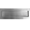 Sprung Letterplate (Various Sizes), Satin Chrome