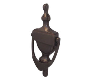 Urn Door Knocker (170mm), Dark Bronze