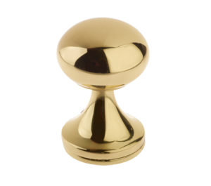 Concealed Fixing Mortice Door Knob, Polished Brass (sold in pairs)