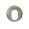 Frelan Hardware Oval Profile Bevelled Escutcheon, Satin Nickel
