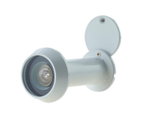 200 Degree Door Viewer With Intumescent Strip, White