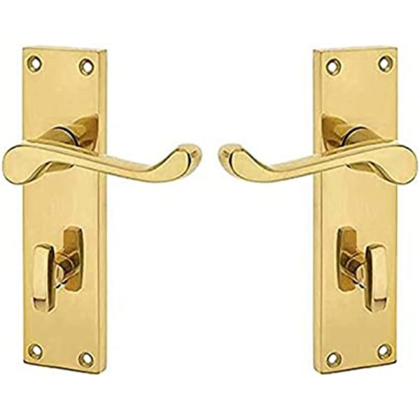 Victorian Door Handle - Multiple Finishes
