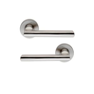 Lever on Rose Door Handle - 19mm - Multiple Finishes