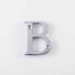 Carlisle Brass NBCP Letter Face Fix (B) Polished Chrome