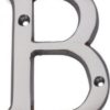 Carlisle Brass NBSC Letter Face Fix (B) Satin Chrome