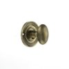 Atlantic Old English Solid Brass Bathroom Turn & Release, Antique Brass - OEOWCAB