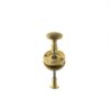 Atlantic Old English Solid Brass Bathroom Turn & Release, Satin Brass - OEOWCSB