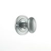 Atlantic Old English Solid Brass Bathroom Turn & Release, Satin Chrome - OEOWCSC