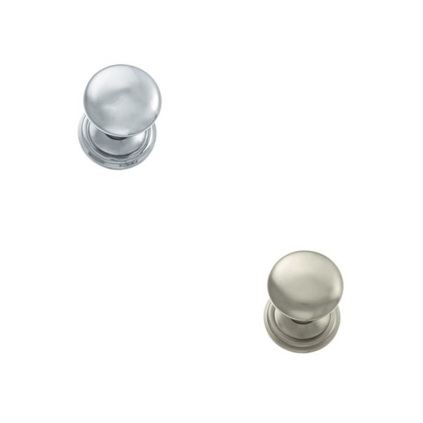 Omega Centre Door Knobs - 100x90mm - Multiple Finishes