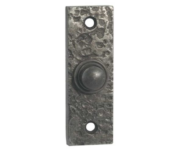Bell Push - 76x25mm - Pewter Finish