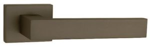 Atlantic Tupai Rapido Retaline Rillo Designer Door Handles On Rectangular Rose, Titanium - T2275LTT (sold in pairs)