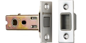 Eurospec Magnetic 2.5 Inch Or 3 Inch Tubular Latches (Bolt Through), Various Finishes