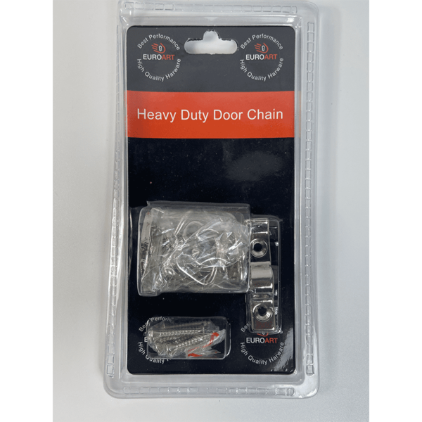 Heavy Duty Door Chain - 32x320x40mm - Satin Chrome Finish