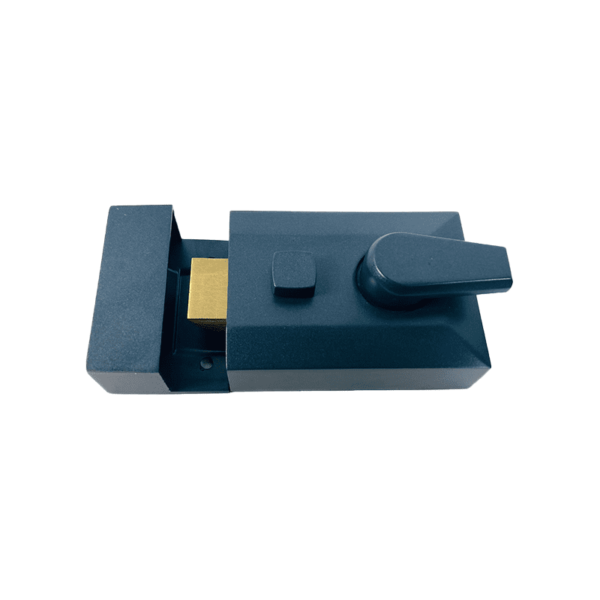 Night Latch Cylinder - 60mm - Grey Finish