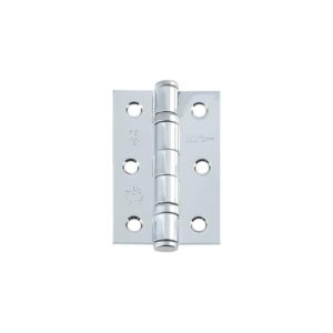 IRONMONGERY SOLUTIONS Bathroom Pack of Door Handle,Bathroom Locks, Turns & Releases & Hinges - Pack of Door Handle in Satin Chrome Finish