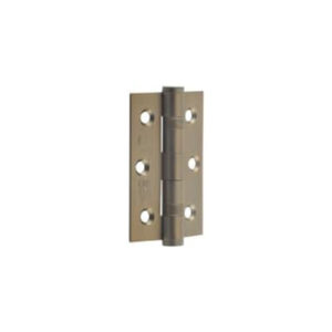 IRONMONGERY SOLUTIONS Latch Pack of Door Handle, Tubular Latch & Hinges - Pack of Door Handle in Antique Brass Finish