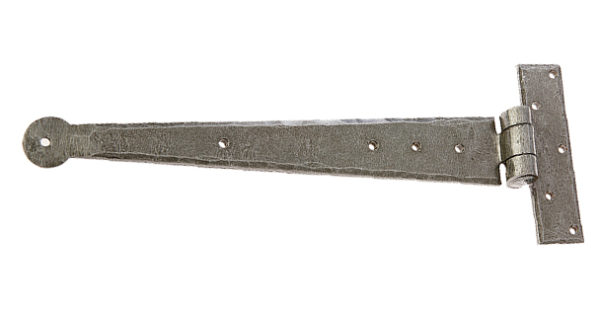 Jedo Collection Valley Forge T Hinge (6", 10", 15" OR 18"), Pewter Patina (Sold In Pairs)