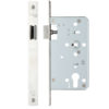 72mm c/c DIN Latch (Square Or Radius Profile), Polished Stainless Steel
