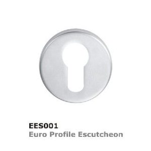 Euro Escutcheon – 52mmx8mm – Satin Brass Finish