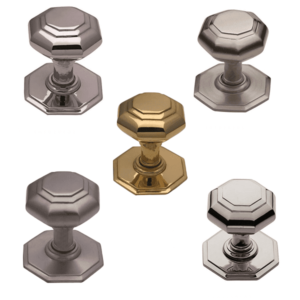 Oct Centre Door Knobs - Multiple Finishes