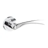 Lever on Rose Door Handle – 125mmx52mm – Satin Stainless Steel