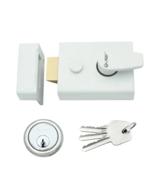 ZNL60SC BROAD NIGHTLATCH - 60MM - Powder Coat White