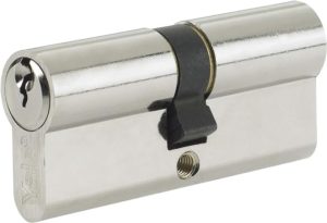 Yale B-ED3545-SNP - Euro Cylinder Lock - 35/45 (90mm) / 35:10:45 - Nickel Finish - Standard Security - Polybag