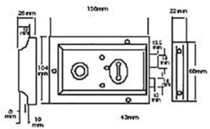 P334 Rim Sashlock