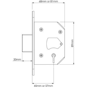 M560 BS3621:2007 Sashlock 2.5