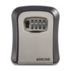 Arrone AR91 Combination Key Safe Wall Mounted 4 Digit Combination 115mm Black