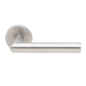 ARRONE AR964/60 Mitred Grade 304 Stainless Steel Lever On 6mm Round Rose - Satin Stainless Steel