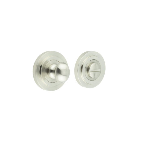 Burlington Turns & Releases Inner 1 Stepped Rose Satin Nickel