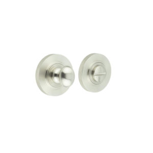 Burlington Turns & Releases Inner 1 Knurled Rose Satin Nickel